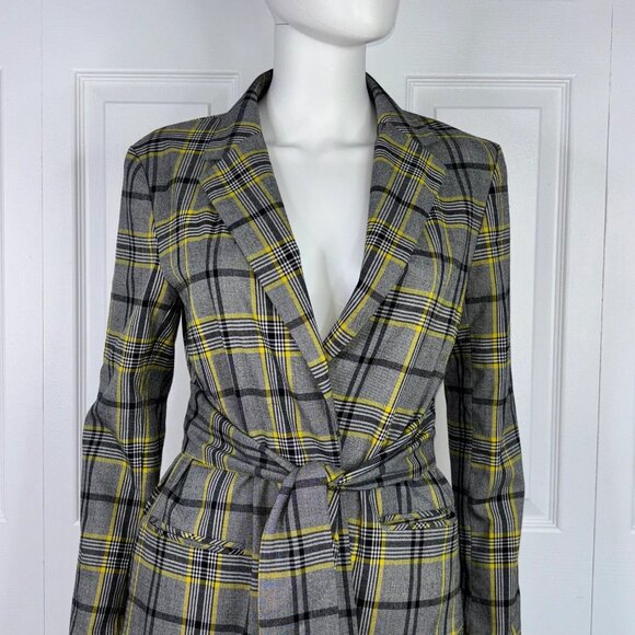ELLEN TRACY women's plaid blazer size 6 - Picture 2 of 3